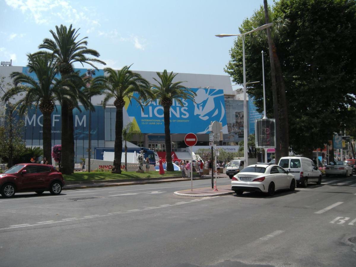 Zen 2 Pieces 3 Etoiles, Plein Centre Cannes, A 5Mn Des Plages Et Du Palais Luaran gambar