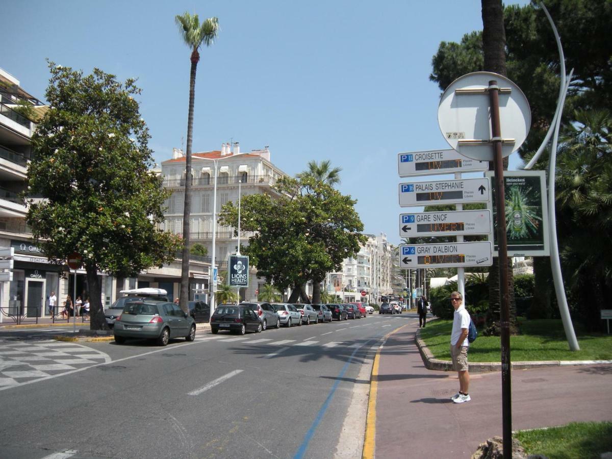 Zen 2 Pieces 3 Etoiles, Plein Centre Cannes, A 5Mn Des Plages Et Du Palais Luaran gambar