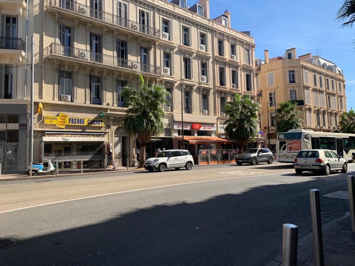 Zen 2 Pieces 3 Etoiles, Plein Centre Cannes, A 5Mn Des Plages Et Du Palais Luaran gambar